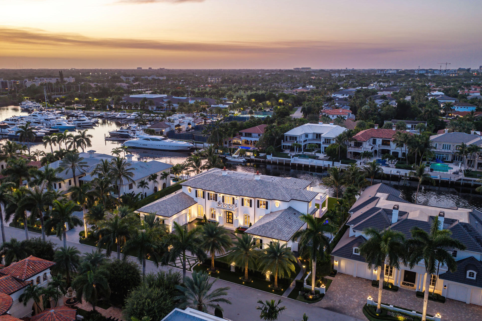 215 West Key Palm Road Boca Raton, FL 33432 - Photo 3 of 75 215_W_Key_Palm_Road_Dusk_18