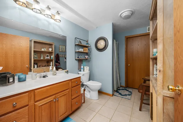 a room with lots of furniture and equipment