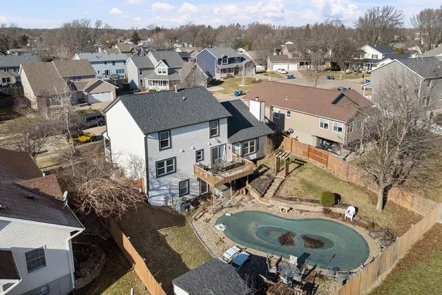 a view of car parked on the street