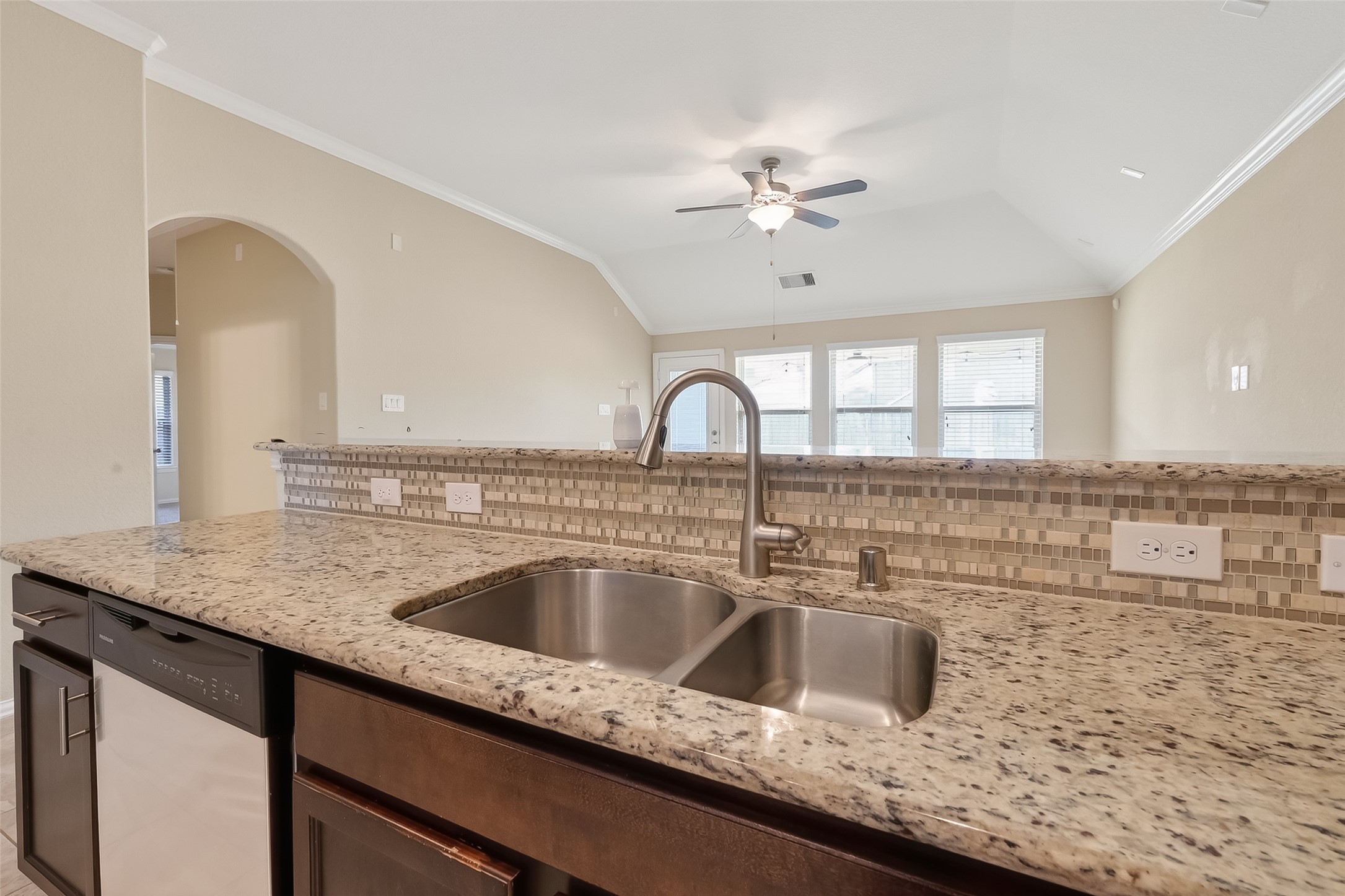 18139 Swallow Springs Way Spring, TX 77379 - Photo 21 of 41 Kitchen with view of living room
