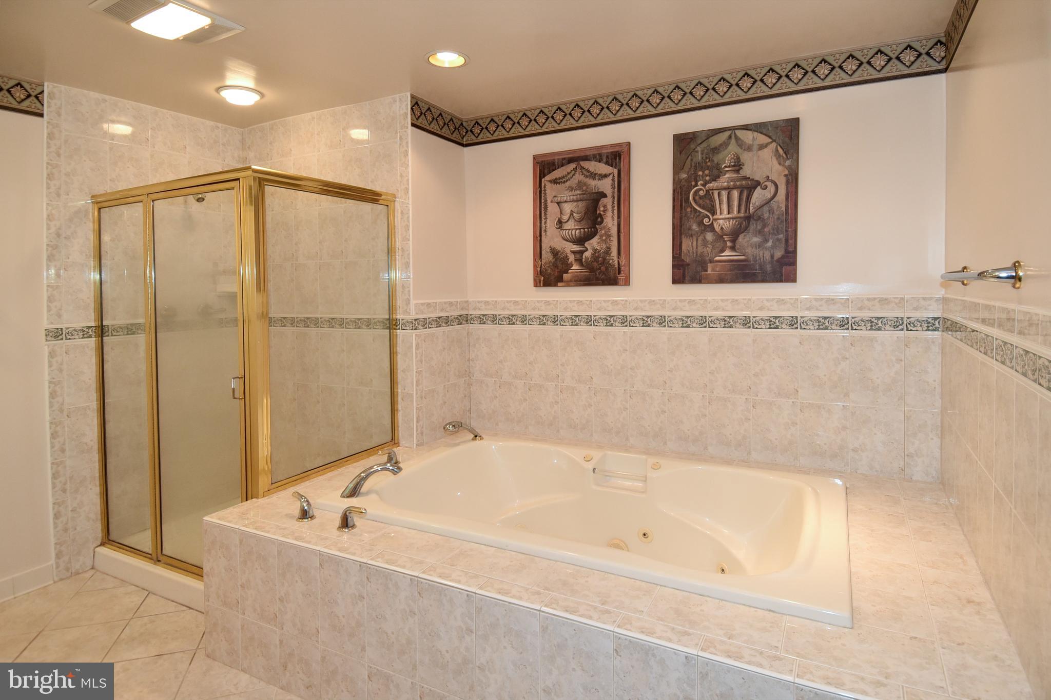 12703 Hammonton Road Silver Spring, MD 20904 - Photo 38 of 63 PRIMARY BATH HAS SEPARATE SHOWER AND JETTED TUB
