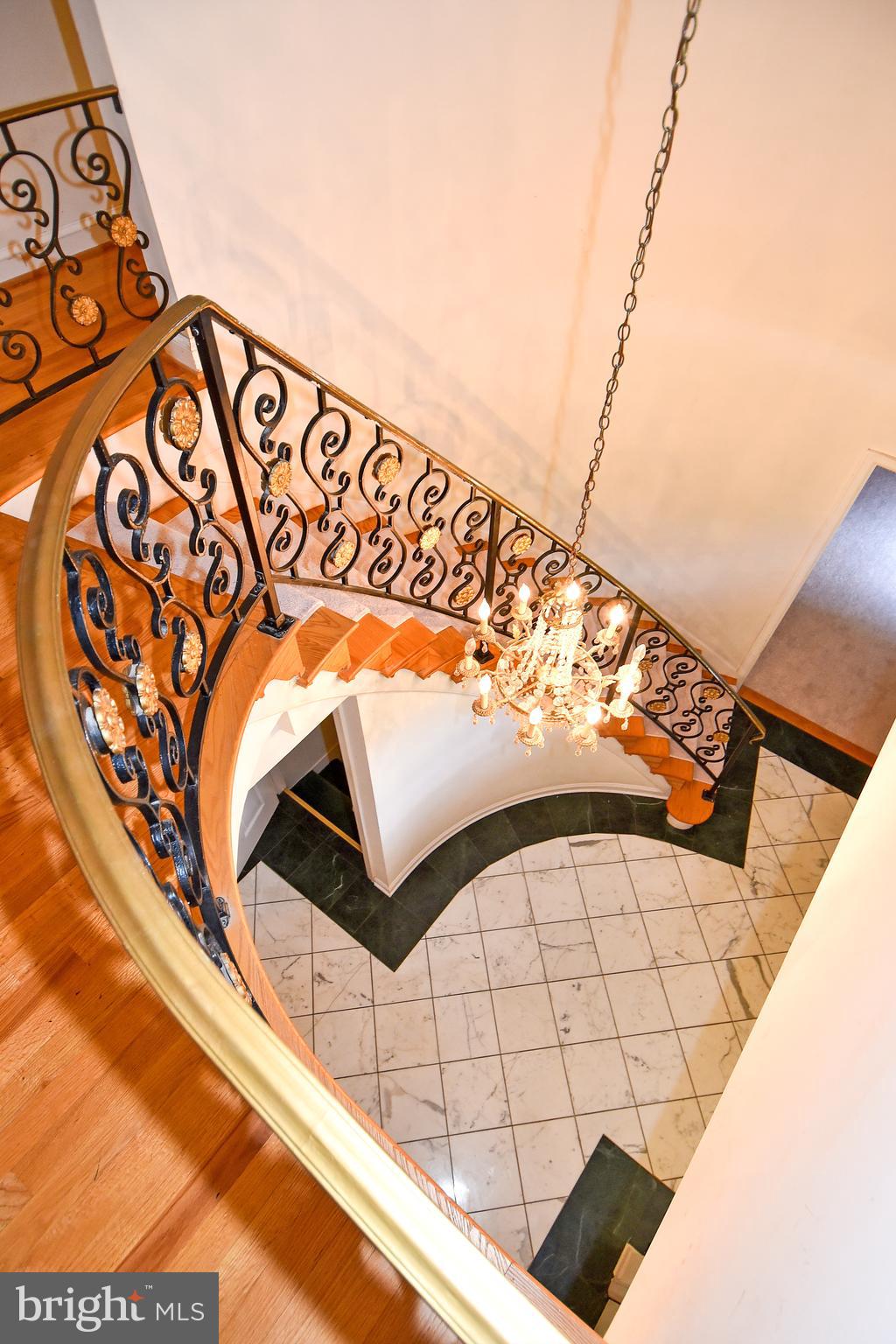 12703 Hammonton Road Silver Spring, MD 20904 - Photo 10 of 63 VIEW FROM UPPER LEVEL TO FOYER