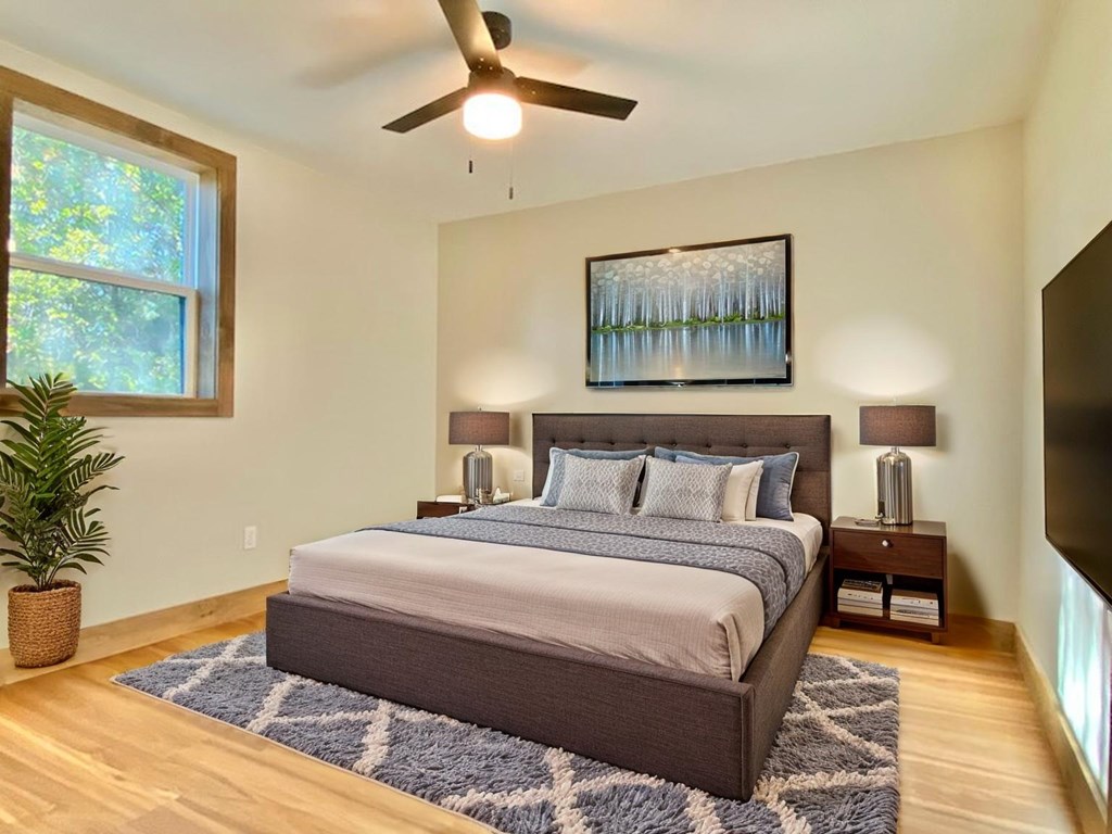 372 Angelico Ridge Murphy, NC 28906 - Photo 36 of 40 a bedroom with bed and window