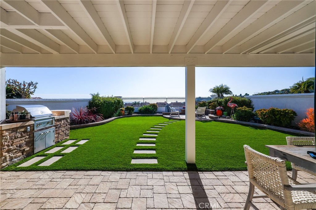 15 Santa Lucia Dana Point, CA 92629 - Photo 33 of 53 Backyard with new deck and turf