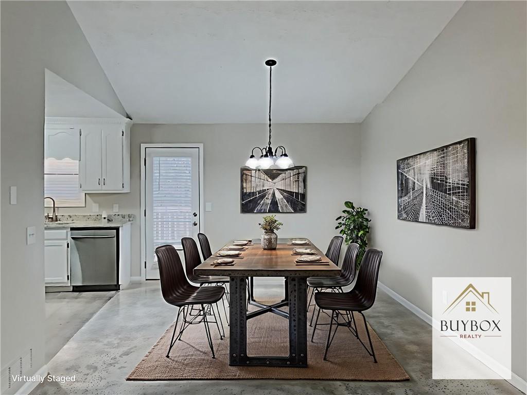 3548 Cherokee Overlook Drive Canton, GA 30115 - Photo 5 of 24 a dining room with furniture and window