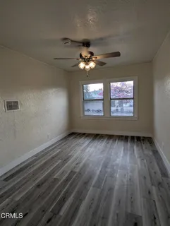 a house view with a outdoor space