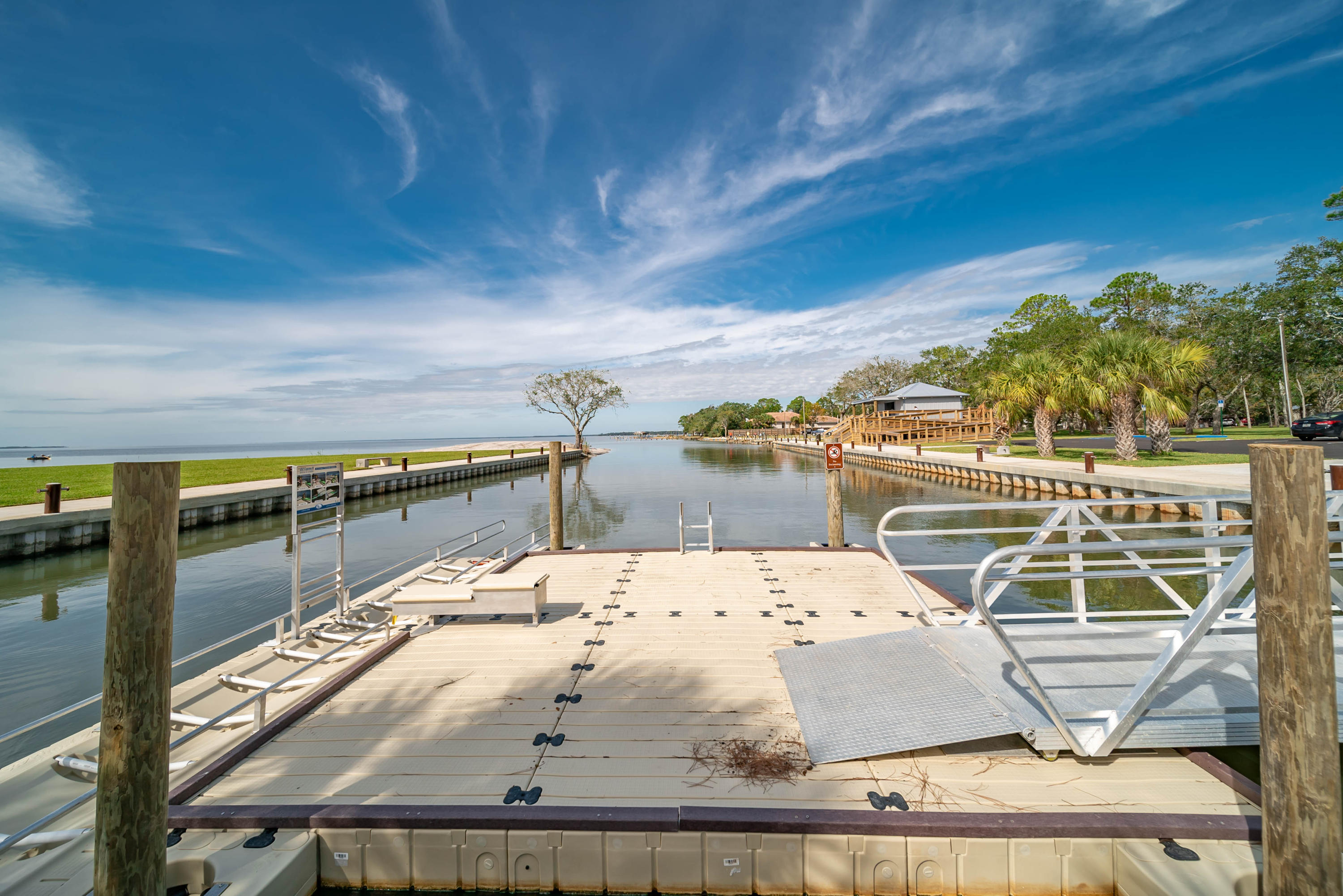 2871 Bay Grove Road Freeport, FL 32439 - Photo 12 of 17 a view of a swimming pool with seating area