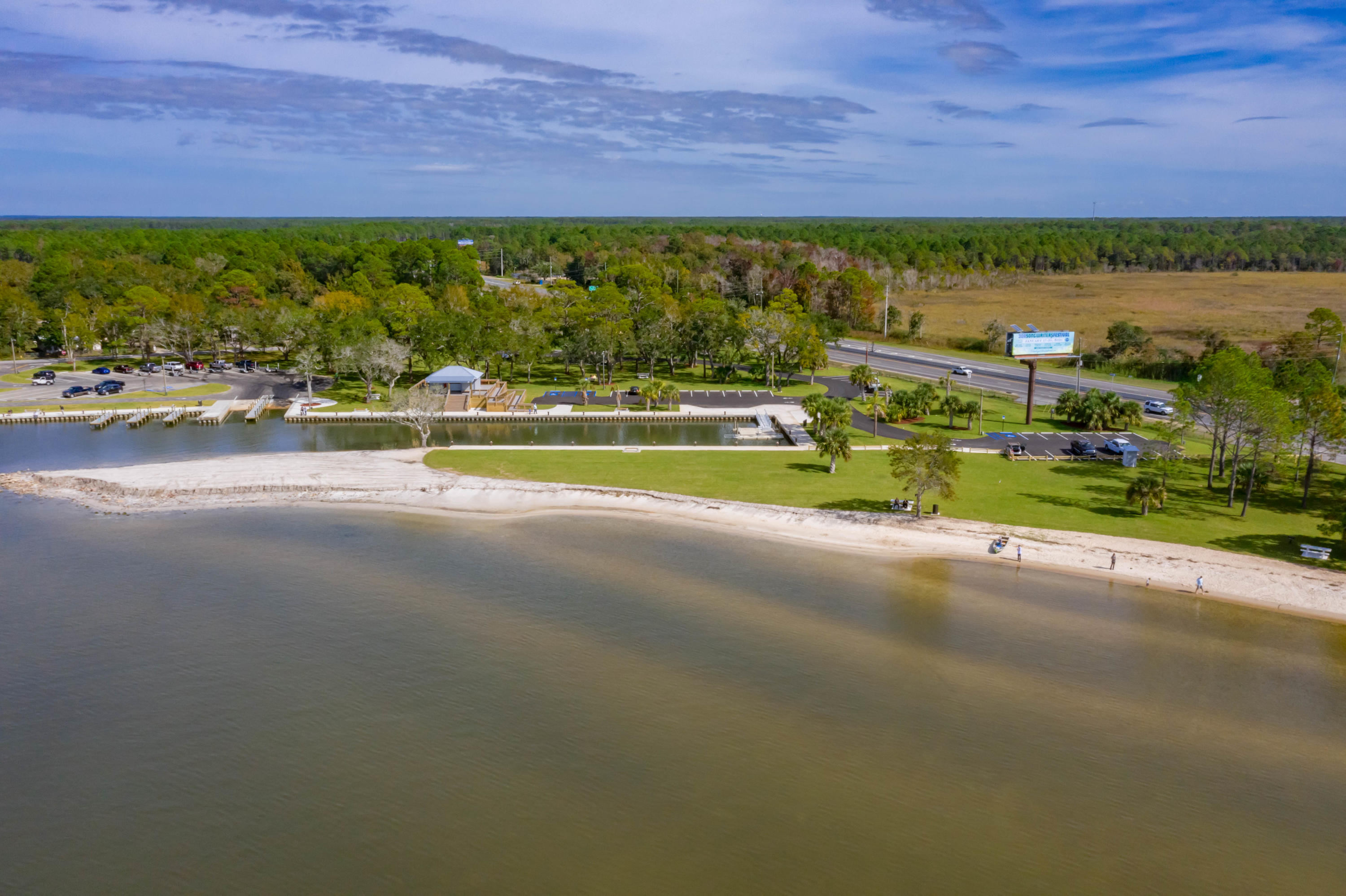 2871 Bay Grove Road Freeport, FL 32439 - Photo 6 of 17 a view of an outdoor space with a lake view