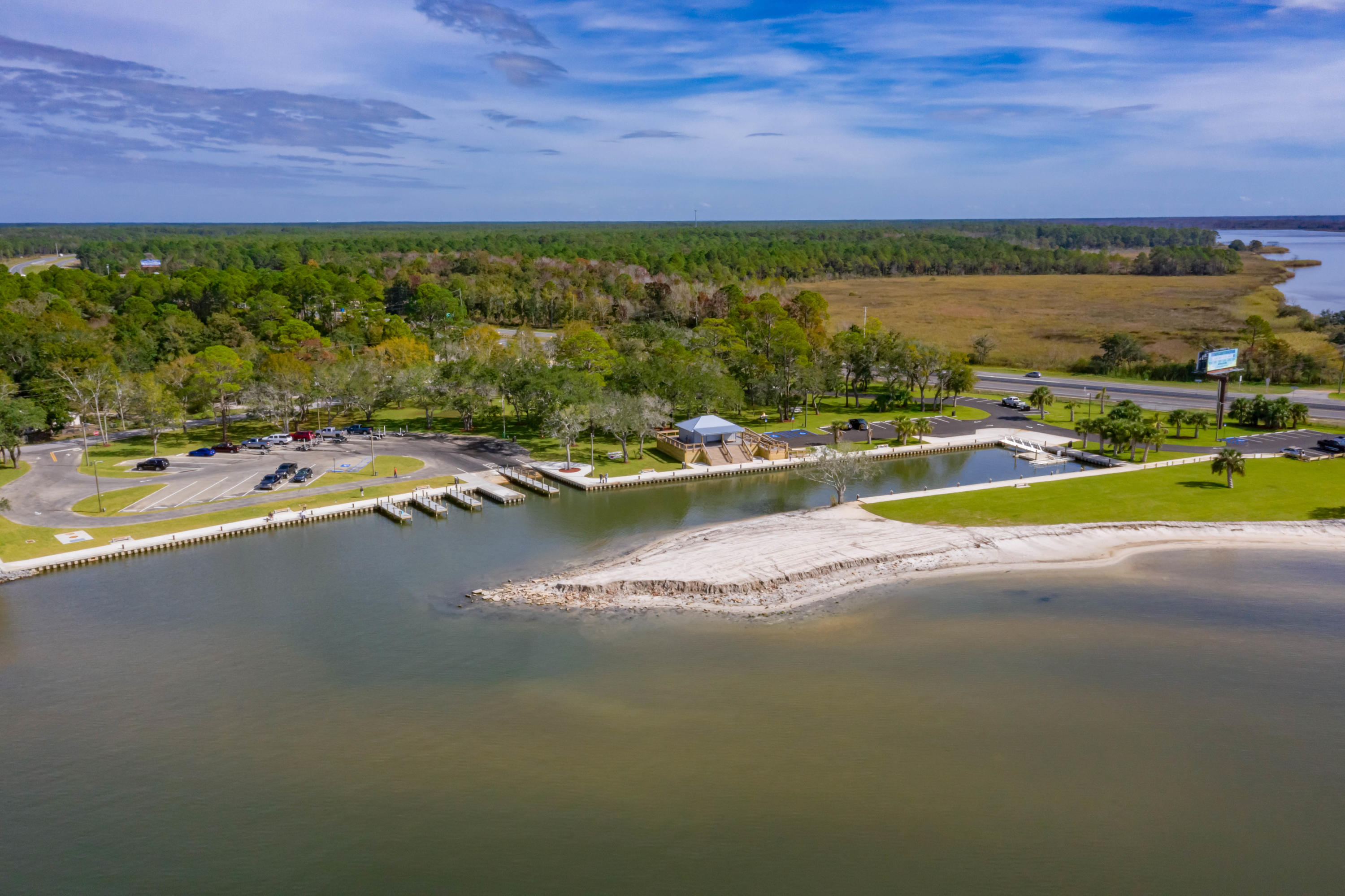 2871 Bay Grove Road Freeport, FL 32439 - Photo 8 of 17 a view of an ocean and a building