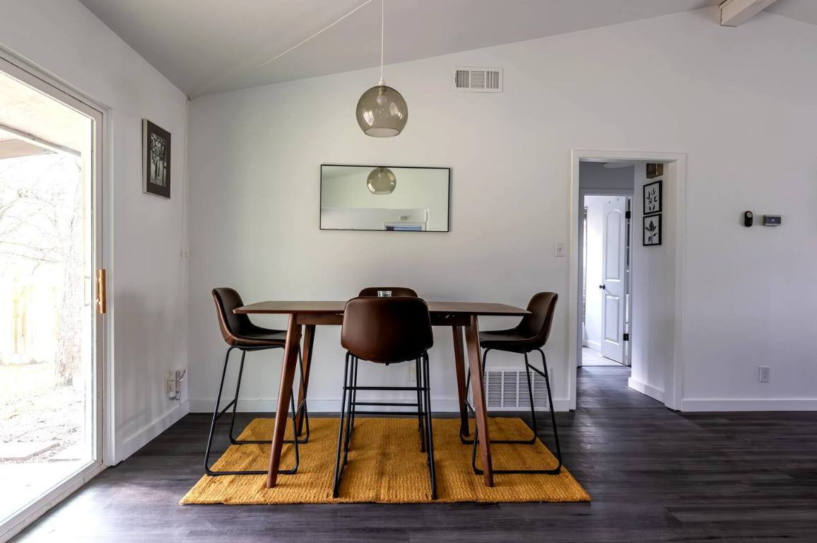 9715 Dallum Drive Austin, TX 78753 - Photo 3 of 21 a living room with furniture pool table and a window
