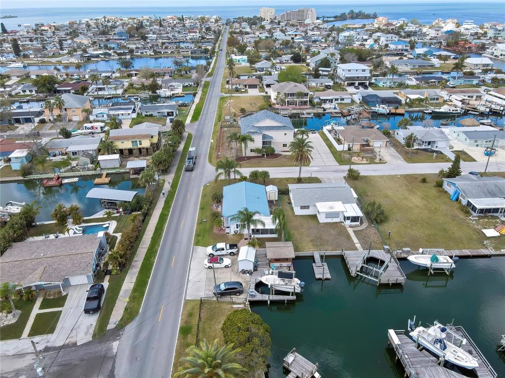 6601 Sea Ranch Drive Hudson, FL 34667 - Photo 38 of 43 an aerial view of residential houses with outdoor space