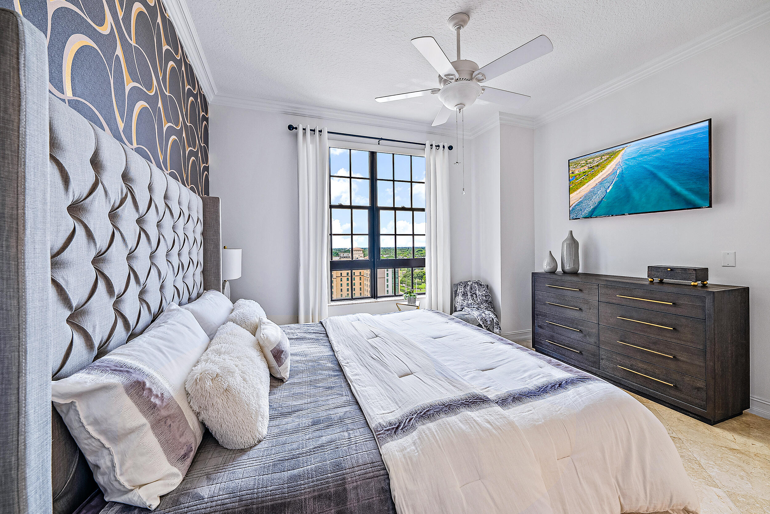 701 South Olive Avenue, Unit 802 West Palm Beach, FL 33401 - Photo 6 of 19 Bedroom 1