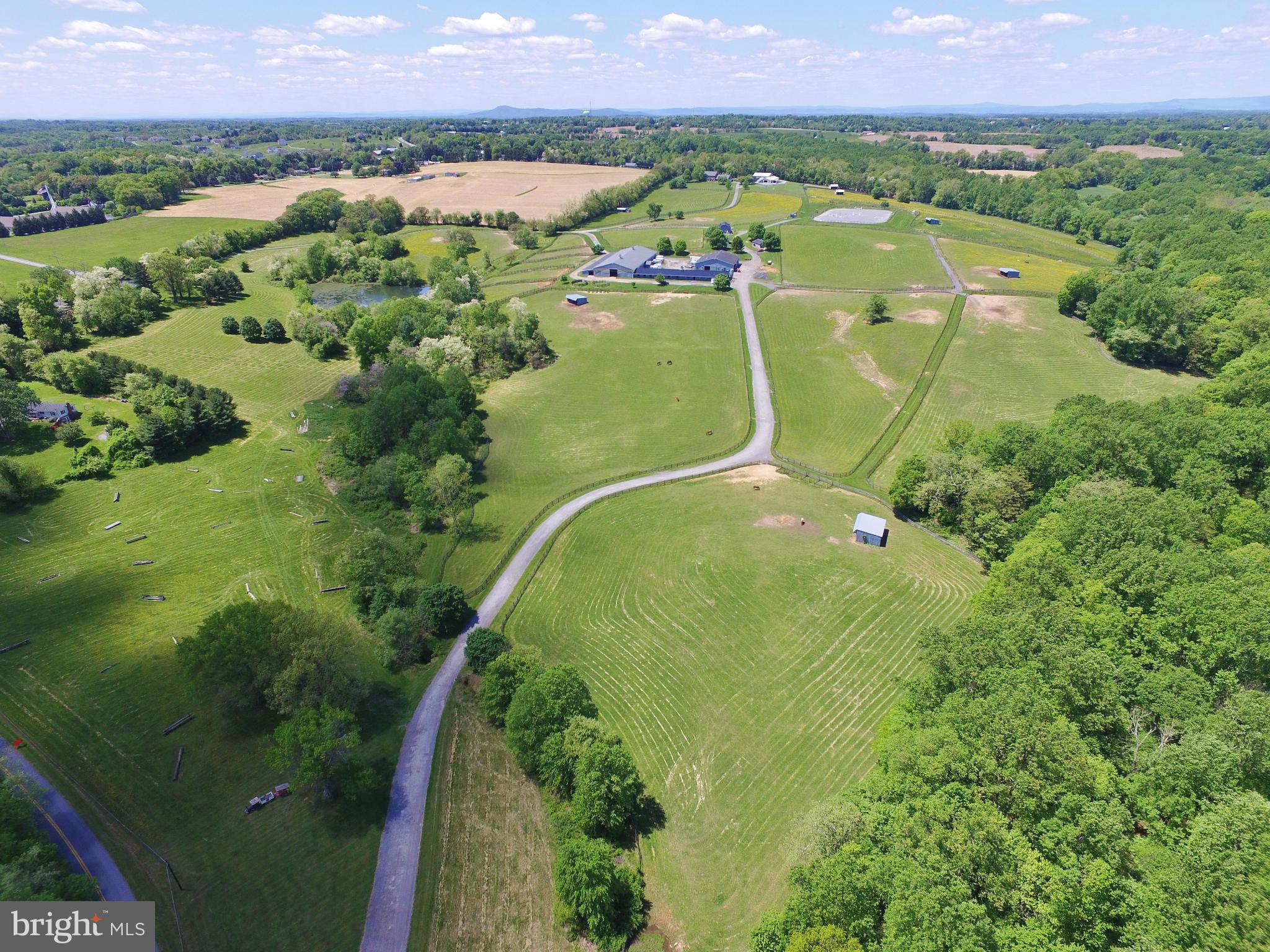 26110 Mullinix Mill Road Damascus, MD 20872 - Photo 25 of 25 birds eye view of the farm