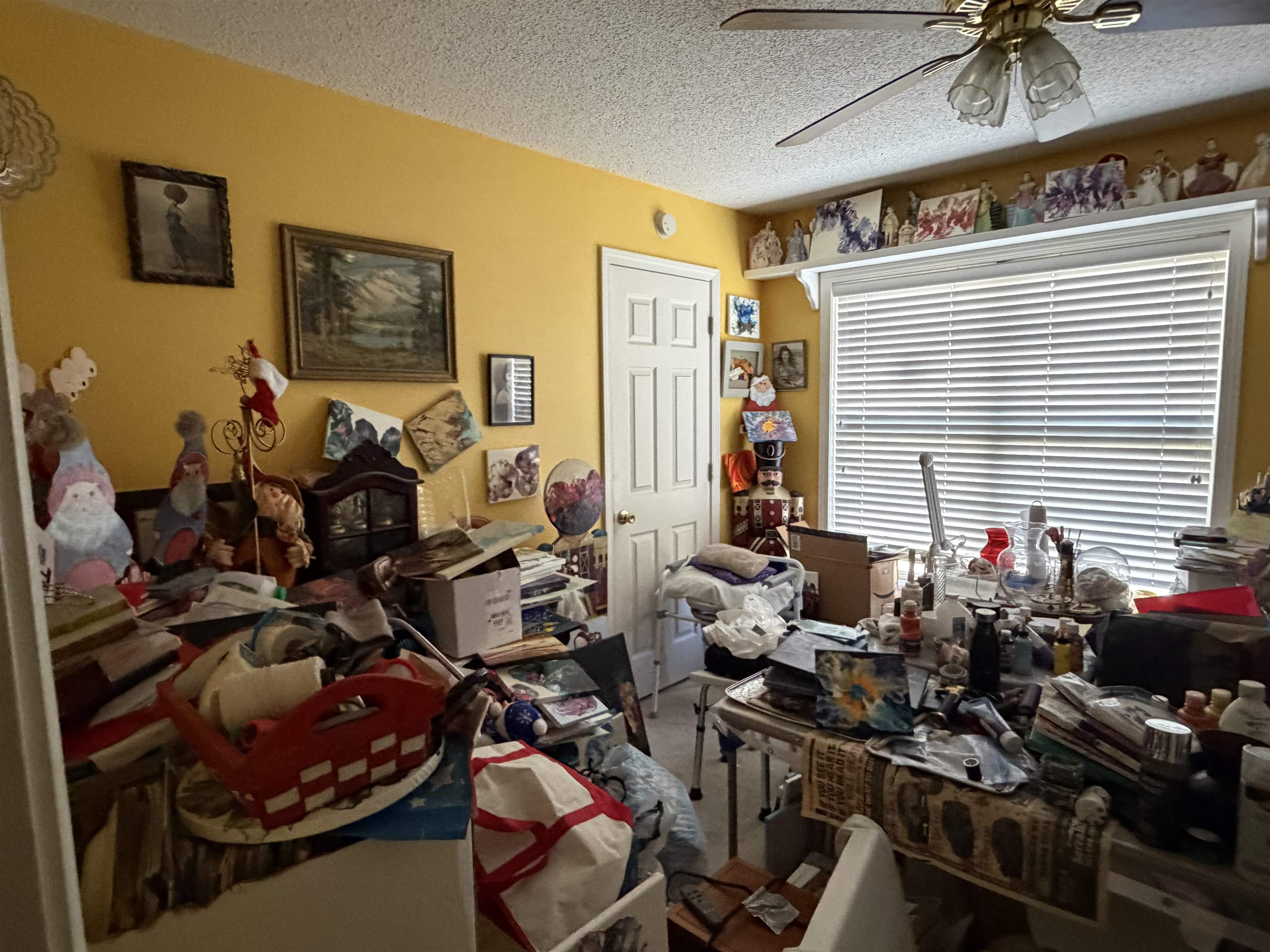 95 Lab Drive Buchanan, TN 38222 - Photo 11 of 19 Misc room with a ceiling fan and a textured ceiling