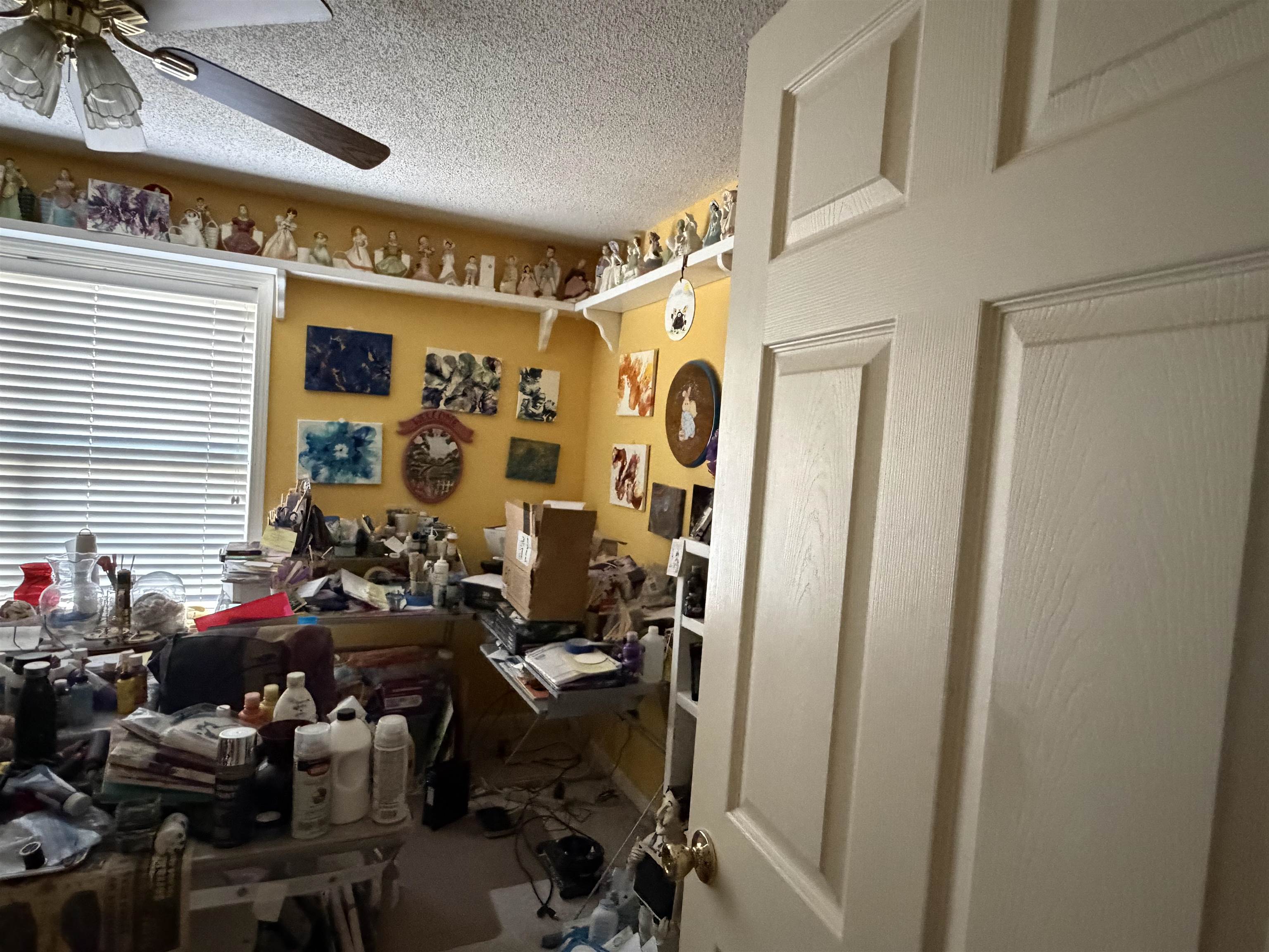 95 Lab Drive Buchanan, TN 38222 - Photo 10 of 19 Office space with a textured ceiling and a ceiling fan