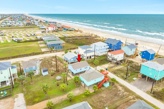 a view of an ocean and beach
