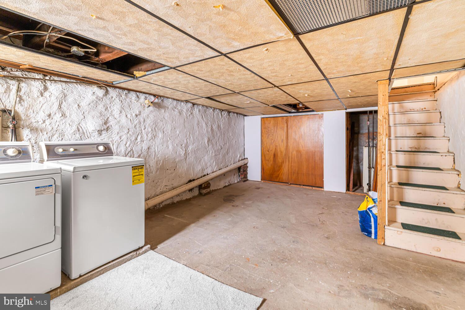 809 McClellan Street Philadelphia, PA 19148 - Photo 12 of 25 Spacious basement with laundry area.
