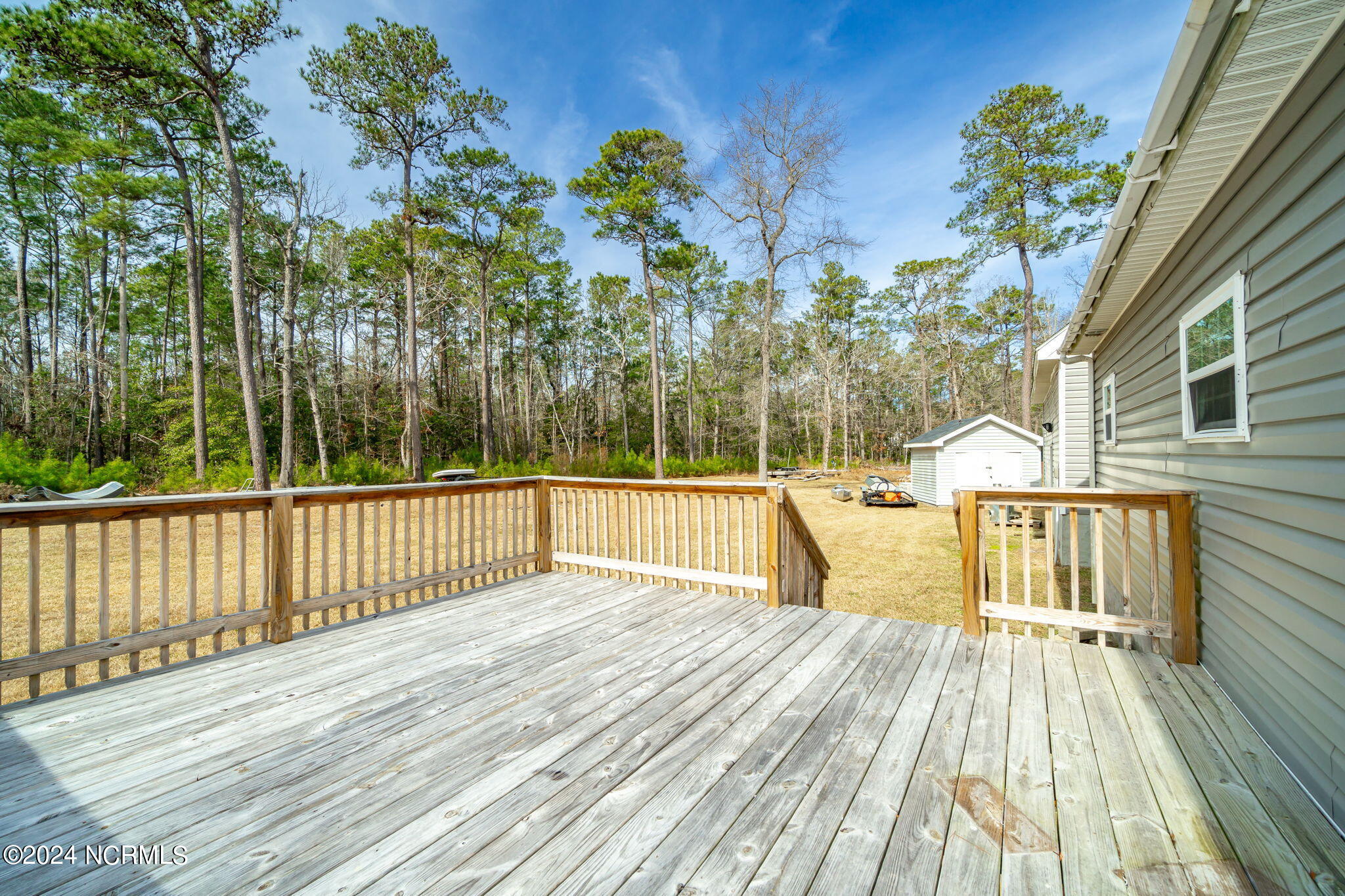 281 Becton Road Havelock, NC 28532 - Photo 7 of 57 Open deck on back of home