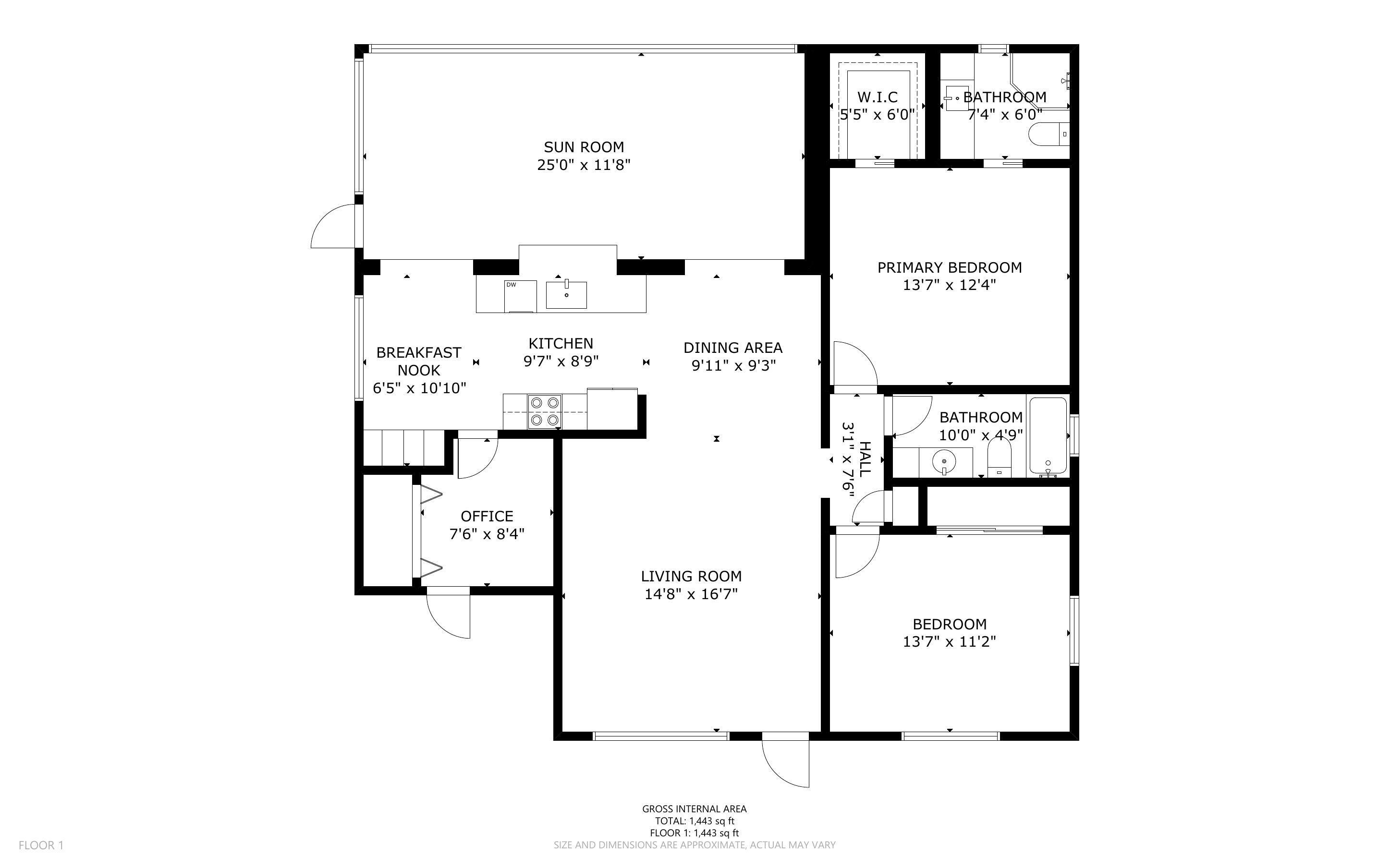 5020 Southwest 11th Street Margate, FL 33068 - Photo 47 of 47 Floorplan
