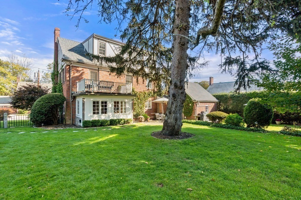 14 Hillcroft Road Boston, MA 02130 - Photo 25 of 34 a view of a building with a yard