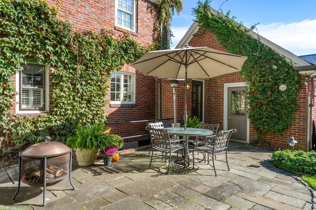 14 Hillcroft Road Boston, MA 02130 - Photo 27 of 34 a view of a house with backyard sitting area and garden