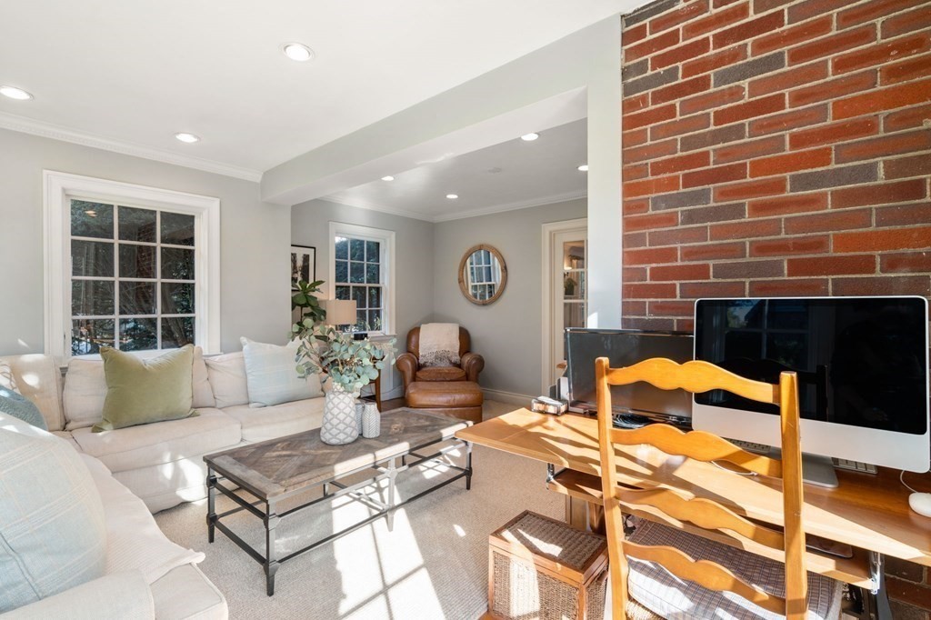 14 Hillcroft Road Boston, MA 02130 - Photo 7 of 34 a living room with furniture and a floor to ceiling window