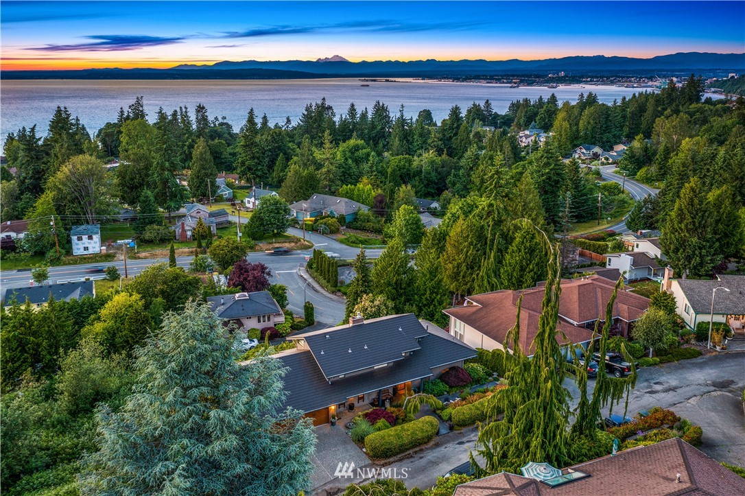 4910 23rd Avenue West Everett, WA 98203 - Photo 2 of 40 an aerial view of a house with garden space and outdoor space
