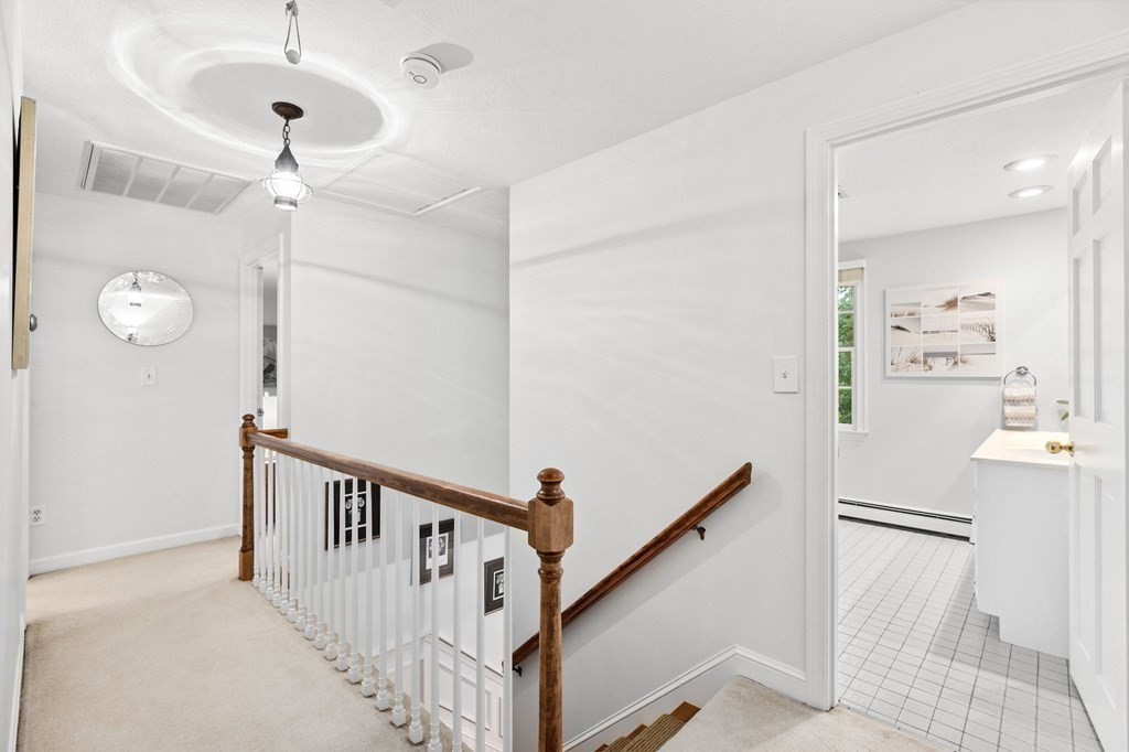 6 Pheasant Run Hingham, MA 02043 - Photo 20 of 41 a view of a hallway with windows
