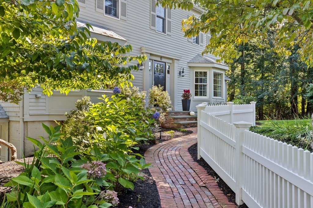6 Pheasant Run Hingham, MA 02043 - Photo 3 of 41 a view of a house with wooden fence