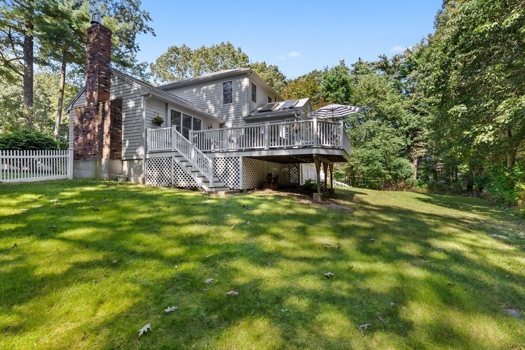 6 Pheasant Run Hingham, MA 02043 - Photo 40 of 41 a view of a house with a yard