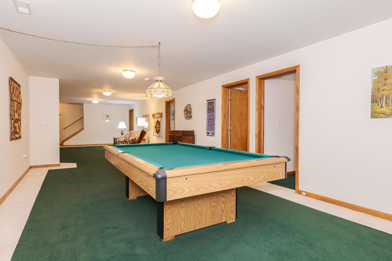 103 East 9th Street Gridley, IL 61744 - Photo 33 of 45 a room with pool table and windows