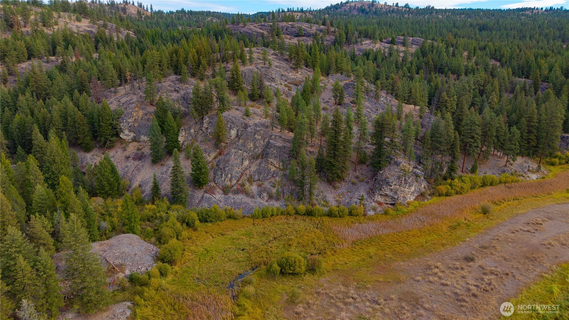 0 Eaglestone Road Tonasket, WA 98855 - Photo 21 of 40 a view of lake background with mountain