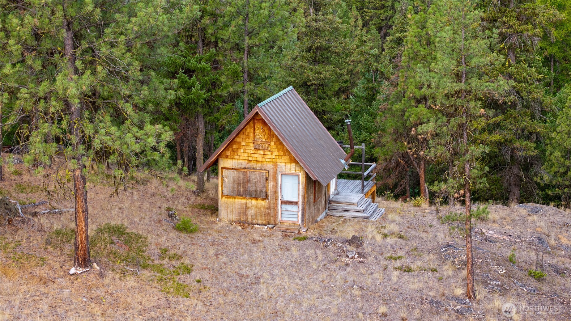 0 Eaglestone Road Tonasket, WA 98855 - Photo 6 of 40 a view of backyard with a tree