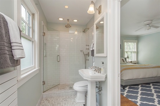 393 Sunset Road Winnetka, IL 60093 - Photo 9 of 15 a bathroom with a sink toilet and shower
