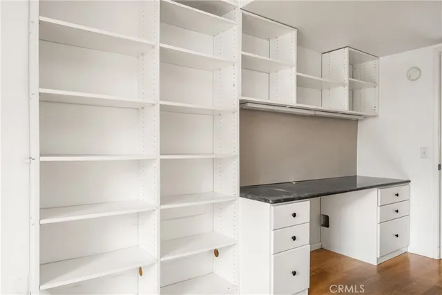 a view of empty room