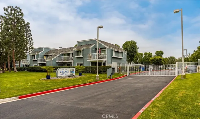 a front view of a building with street