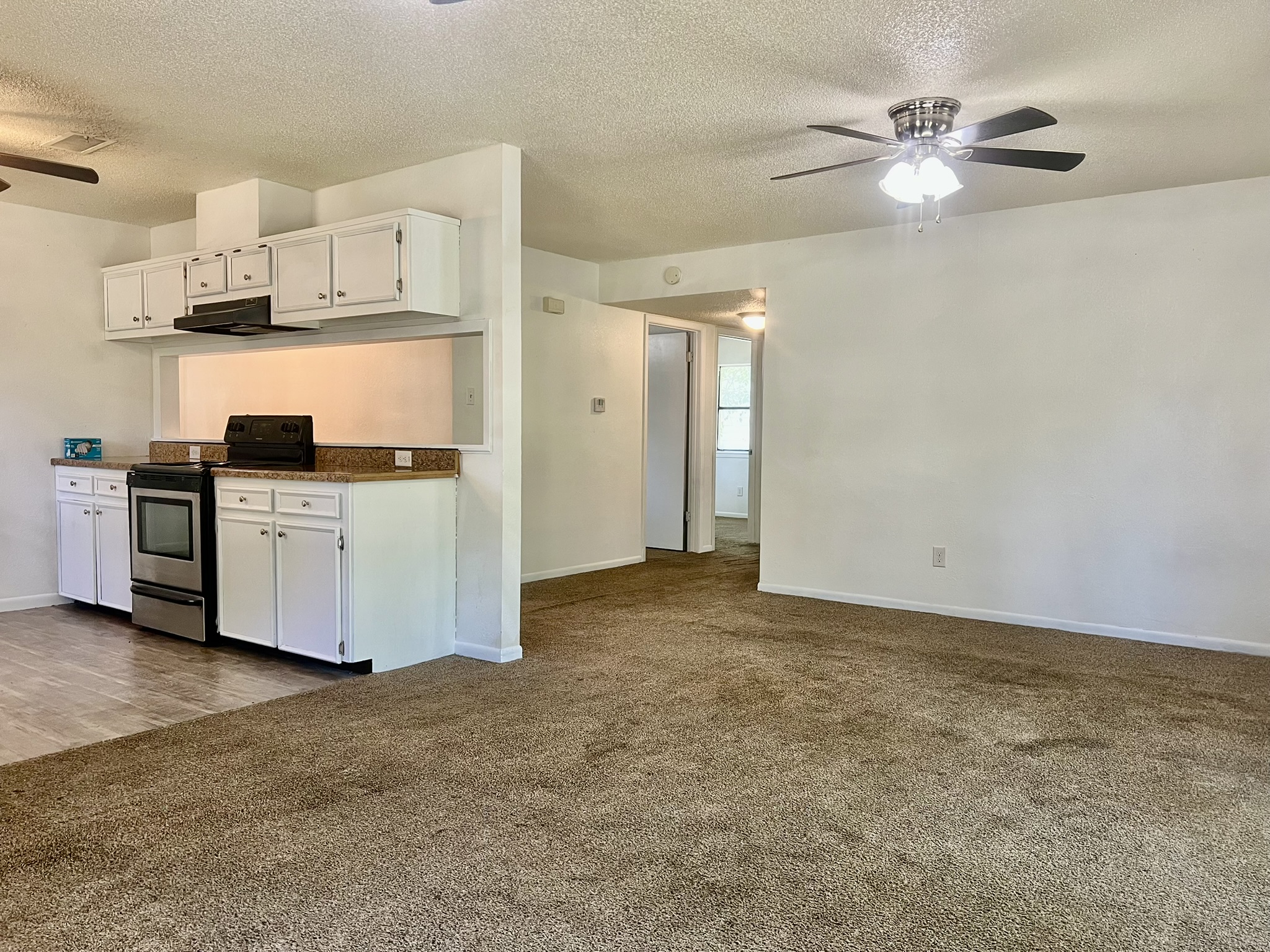302 Harris Street Smithville, TX 78957 - Photo 5 of 7 a kitchen with cabinets and window