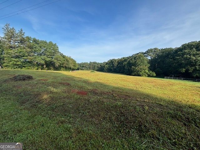 a view of an outdoor space and a yard