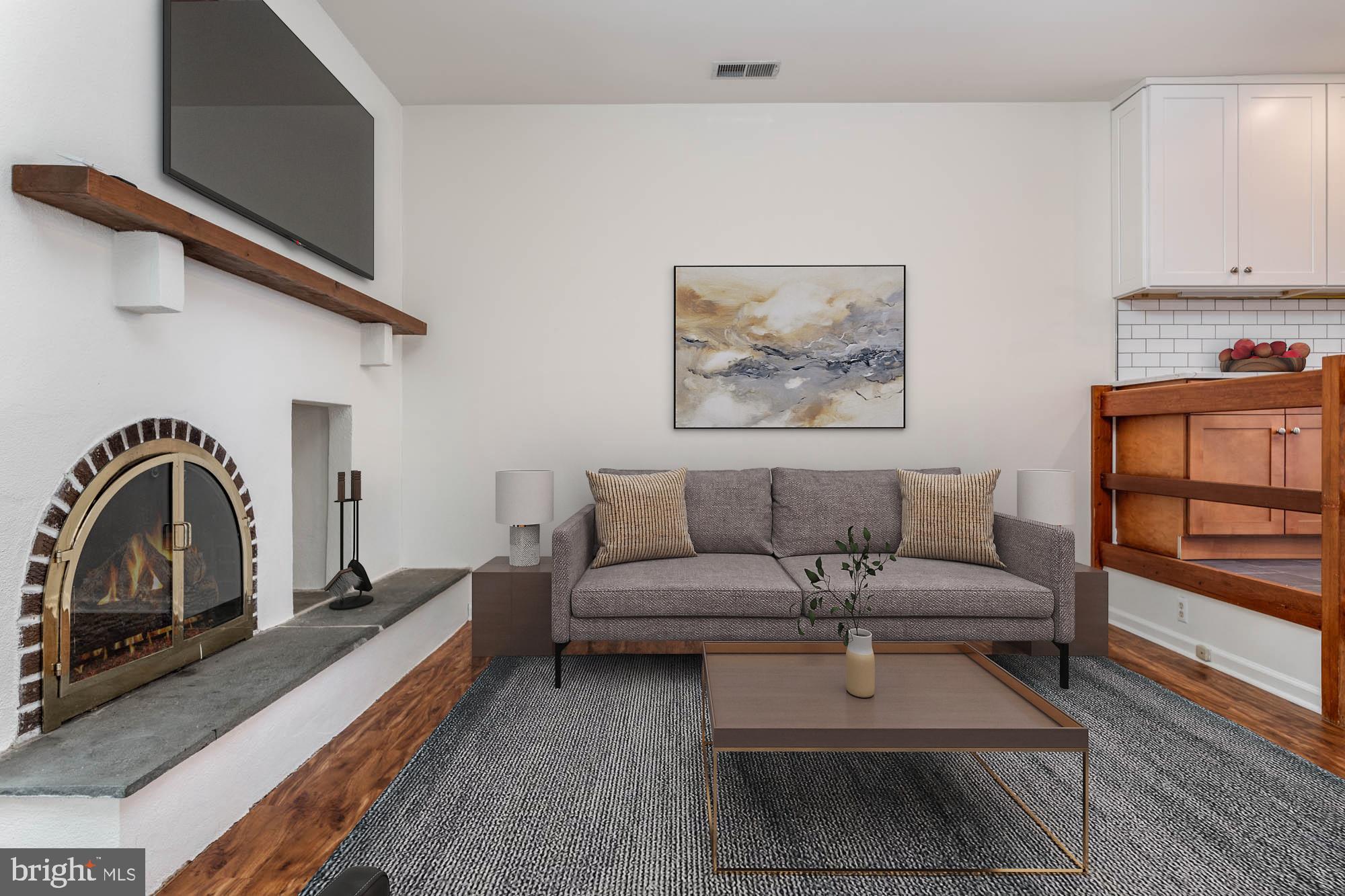 318 West Wayne Avenue Wayne, PA 19087 - Photo 5 of 25 Living Room virtually staged