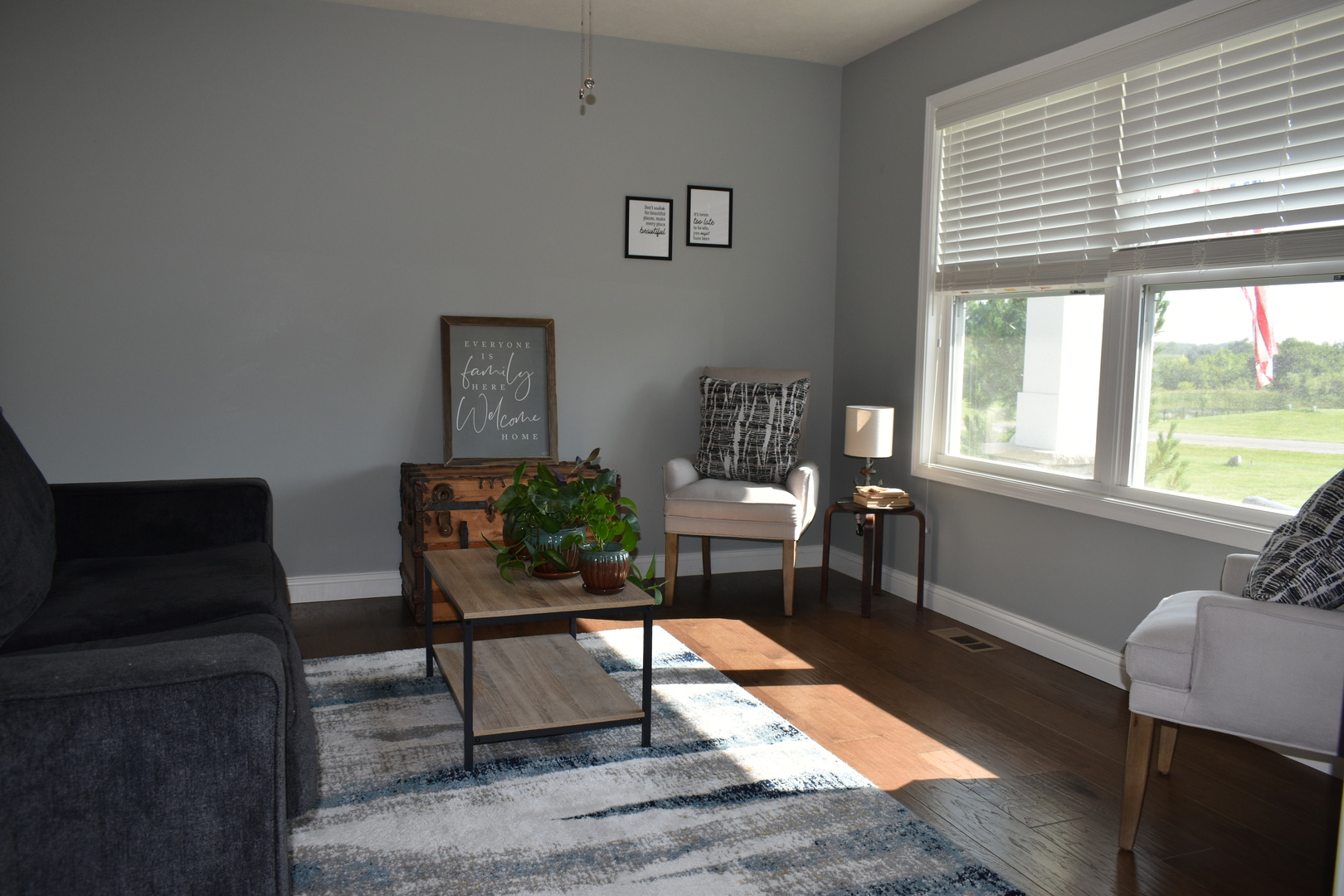13 Wolf Run Road El Paso, IL 61738 - Photo 27 of 57 a living room with furniture and a window