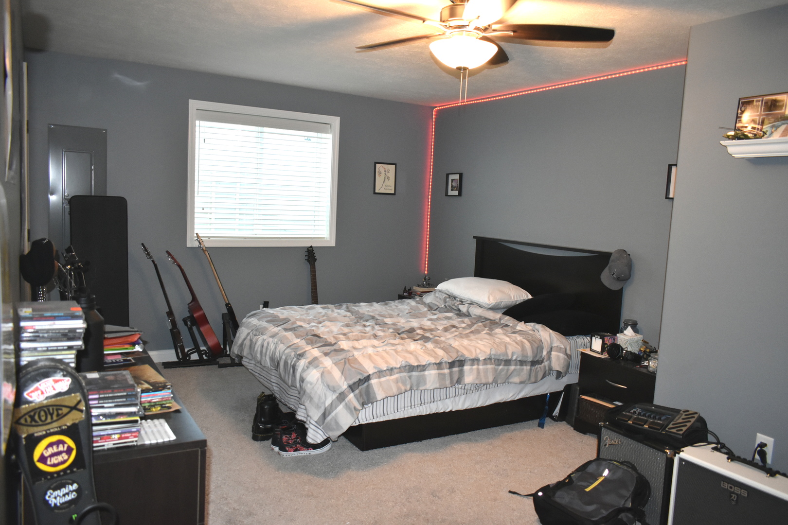 13 Wolf Run Road El Paso, IL 61738 - Photo 49 of 57 a bedroom with bed and a window