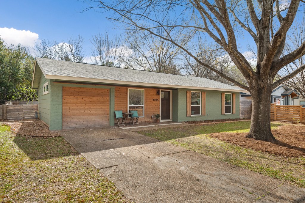 4705 Old Castle Road Austin, TX 78745 - Photo 1 of 1 This South Austin bungalow hits the sweet spot between original charm and modern updates.