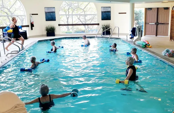 a living room filled with furniture