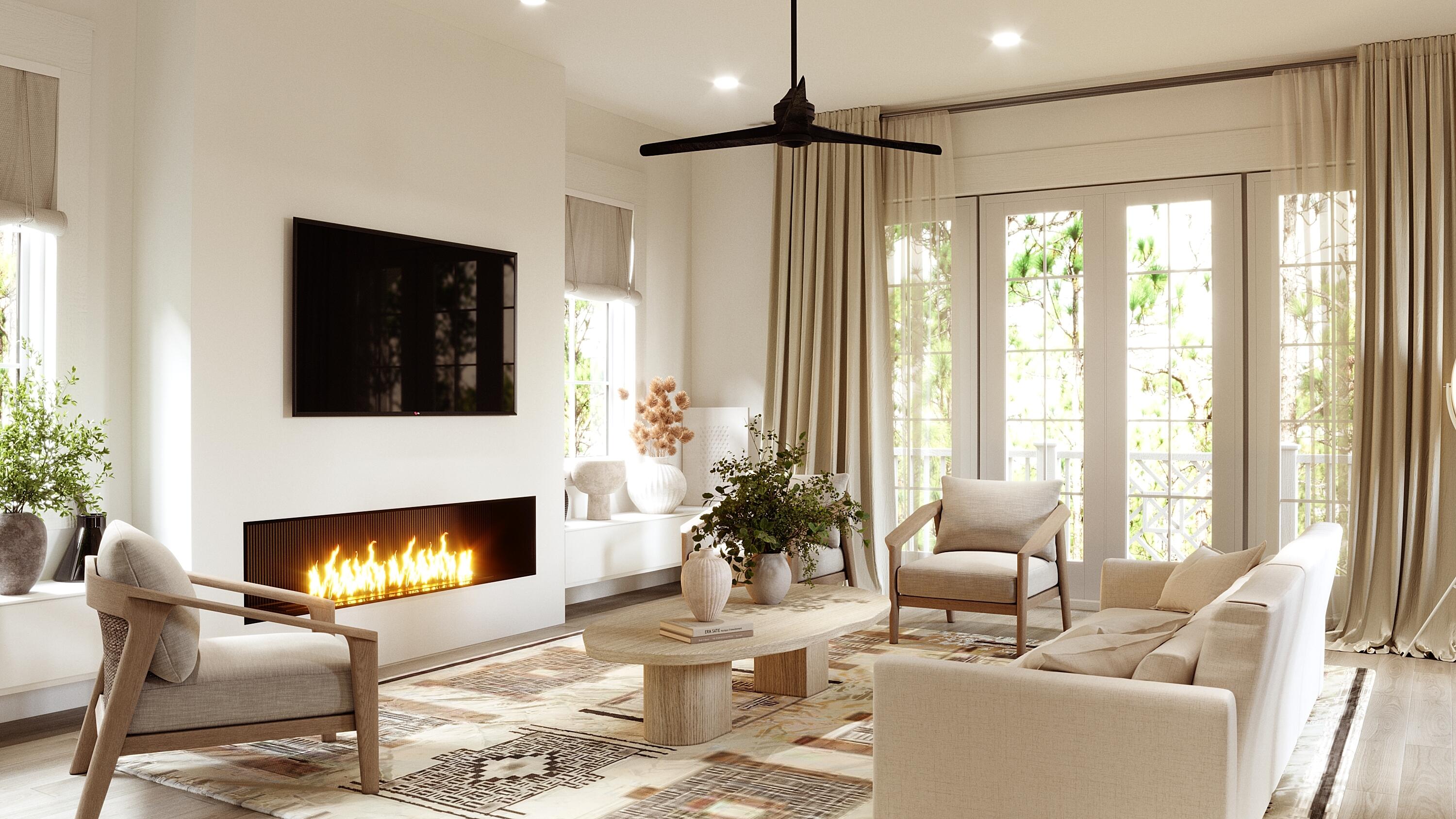 55 Grande Pointe Drive Inlet Beach, FL 32461 - Photo 3 of 7 Lot 83 Livingroom