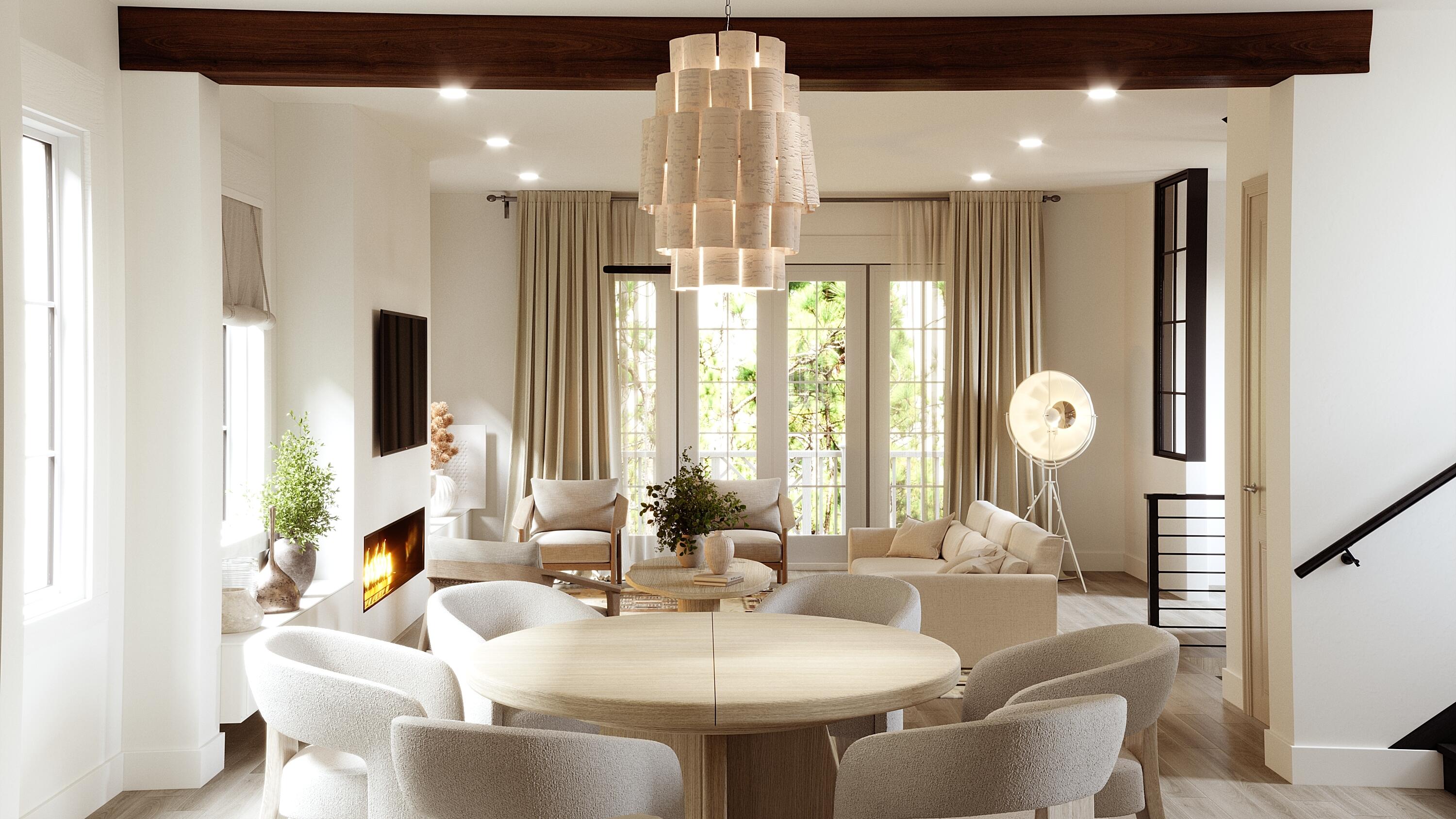 55 Grande Pointe Drive Inlet Beach, FL 32461 - Photo 4 of 7 Lot 83 Livingroom Dinning room