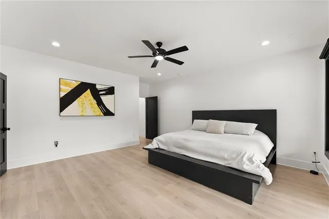 a bathroom with a sink a vanity and mirror