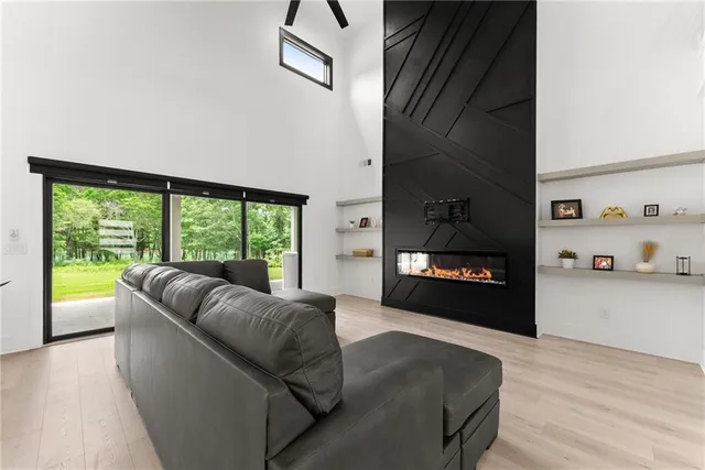 a kitchen with stainless steel appliances a stove and a refrigerator