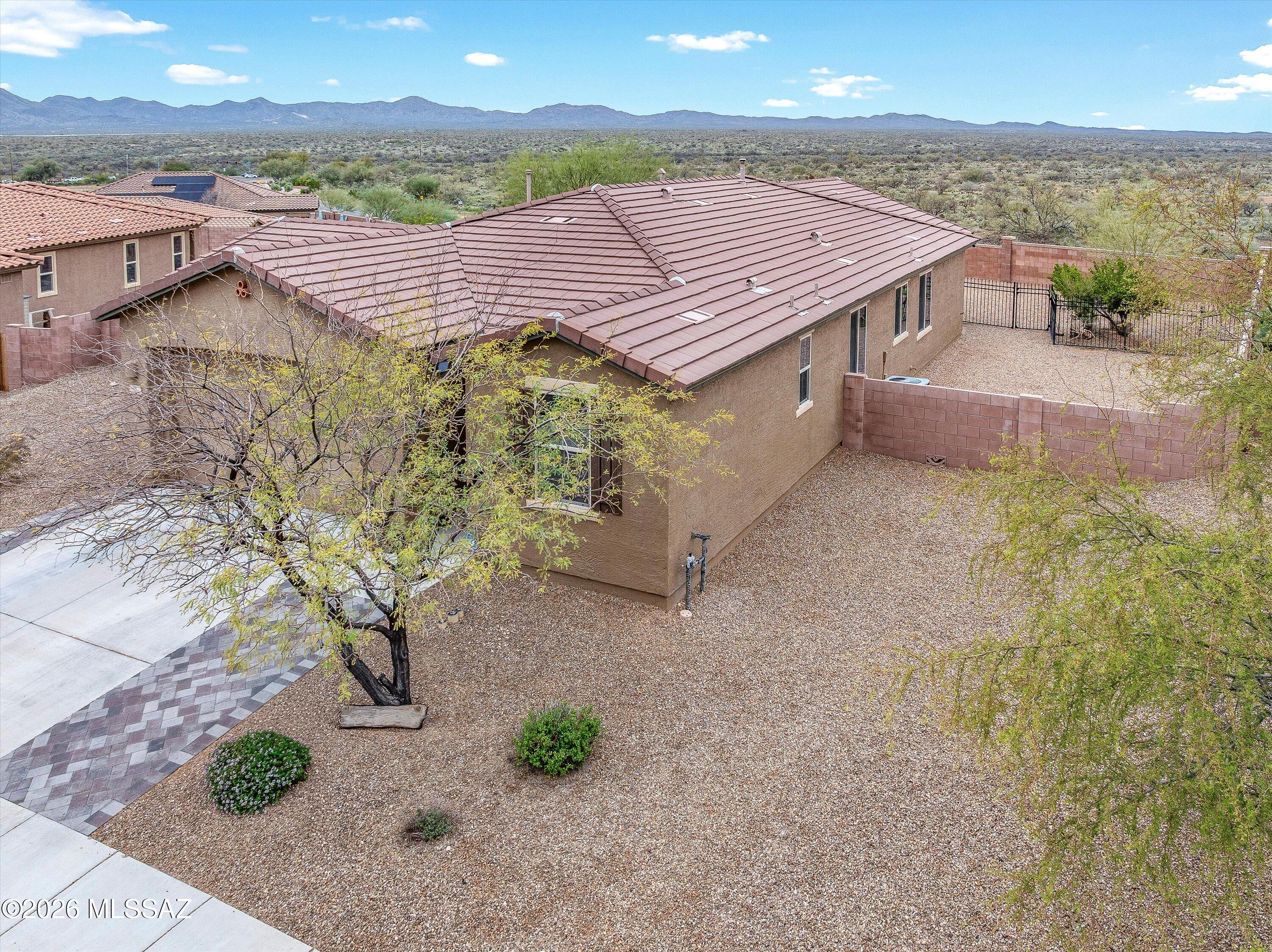 38754 South Running Roses Lane Tucson, AZ 85739 - Photo 40 of 46 40-Aerial Front