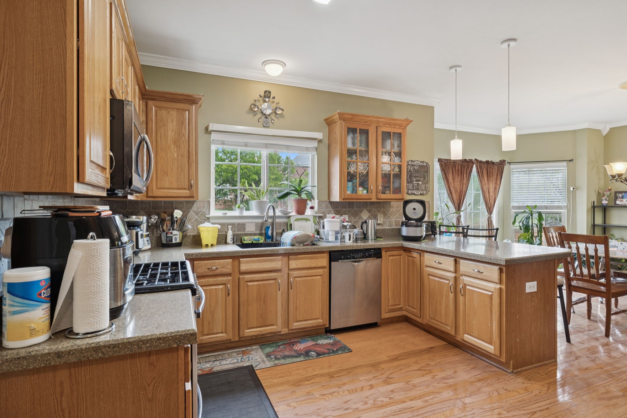 1728 Liberty Pike Franklin, TN 37067 - Photo 22 of 52 a kitchen with lots of counter top space and window
