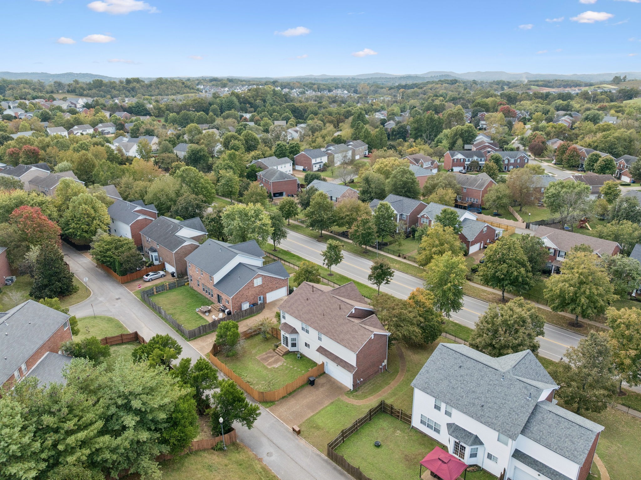 1728 Liberty Pike Franklin, TN 37067 - Photo 45 of 52 an aerial view of residential houses with outdoor space